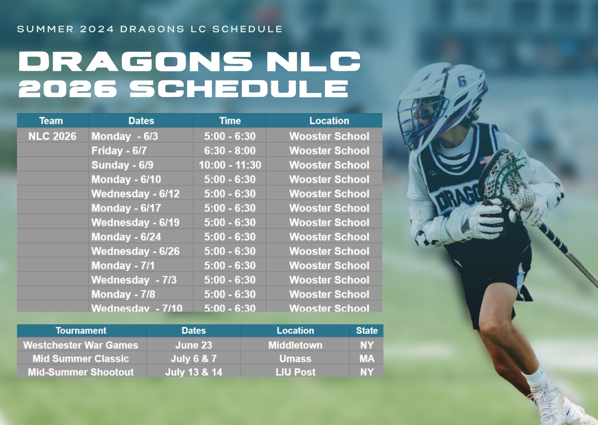 2026 Team Page Nlc 2026 Summer Schedule 